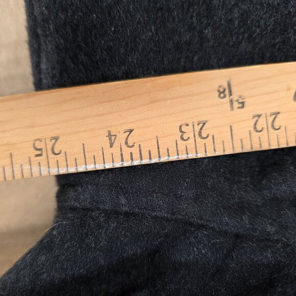 Vintage Polo Ralph Lauren Jacket Mens L Gray Wool Bomber Quilted Lined Full Zip - Picture 13 of 16